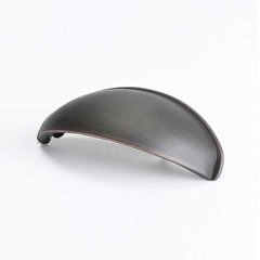Advantage Plus 3 2-1/2 Inch Center to Center Verona Bronze Cabinet Cup Pull Advantage Plus 3 2-1/2 Inch Center to Center Verona Bronze Cabinet Cup Pull