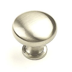 Lisbon 1-3/16 Inch Diameter Satin Nickel Cabinet Knob Lisbon 1-3/16 Inch Diameter Satin Nickel Cabinet Knob