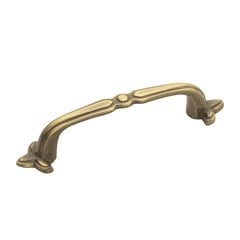 Cavalier 3 Inch Center to Center Antique Brass Cabinet Pull Cavalier 3 Inch Center to Center Antique Brass Cabinet Pull