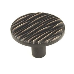 Dolce 1-3/4 Inch Diameter Antique Bronze Copper Cabinet Knob Dolce 1-3/4 Inch Diameter Antique Bronze Copper Cabinet Knob