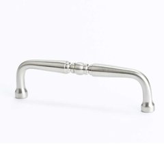 Plymouth 3-3/4 Inch Center to Center Brushed Nickel Cabinet Pull Plymouth 3-3/4 Inch Center to Center Brushed Nickel Cabinet Pull