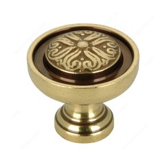 Louis XV 1-3/16 Inch Diameter Antique English Cabinet Knob Louis XV 1-3/16 Inch Diameter Antique English Cabinet Knob