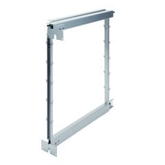 Base Pullout Frame For Overlay and Inset Doors Silver Base Pullout Frame For Overlay and Inset Doors Silver