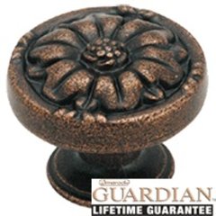 Natural Elegance 1-5/16 Inch Diameter Rustic Bronze Cabinet Knob Natural Elegance 1-5/16 Inch Diameter Rustic Bronze Cabinet Knob