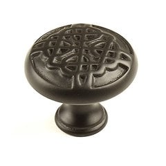 Highlander 1-3/8 Inch Diameter Weathered Bronze Cabinet Knob Highlander 1-3/8 Inch Diameter Weathered Bronze Cabinet Knob