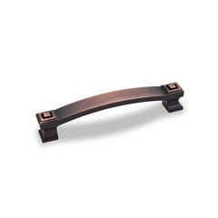 Delmar 5-1/16 Inch Center to Center Brushed Oil Rubbed Bronze Cabinet Pull Delmar 5-1/16 Inch Center to Center Brushed Oil Rubbed Bronze Cabinet Pull