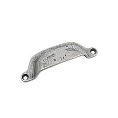 Riverstone 3 Inch Center to Center Antique Pewter Cabinet Cup Pull Riverstone 3 Inch Center to Center Antique Pewter Cabinet Cup Pull