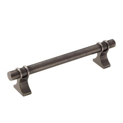 Davenport 5-1/16 Inch Center to Center Gunmetal Cabinet Pull Davenport 5-1/16 Inch Center to Center Gunmetal Cabinet Pull