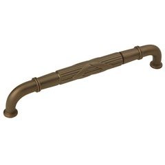 Ribbon and Reed Appliance Pull 12 inch Center to Center Refined Bronze Ribbon and Reed Appliance Pull 12 inch Center to Center Refined Bronze