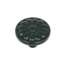 Cornell 1-1/4 Inch Diameter Matte Black Cabinet Knob Cornell 1-1/4 Inch Diameter Matte Black Cabinet Knob
