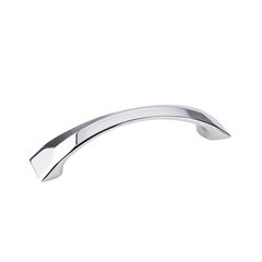 Cairo 3-3/4 Inch Center to Center Polished Chrome Cabinet Pull Cairo 3-3/4 Inch Center to Center Polished Chrome Cabinet Pull