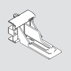 Tandem Dowel Mount Rear Socket Tandem Dowel Mount Rear Socket