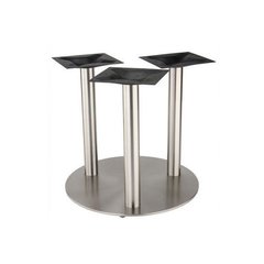 30" Round Tri-Leg Table Base - Stainless Steel 40-3/8" H 30" Round Tri-Leg Table Base - Stainless Steel 40-3/8" H