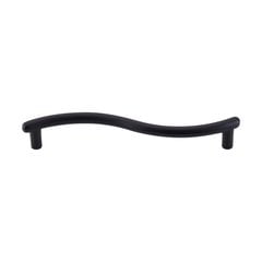 Nouveau 5-1/16 Inch Center to Center Flat Black Cabinet Pull Nouveau 5-1/16 Inch Center to Center Flat Black Cabinet Pull