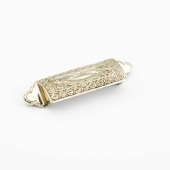 Eastlake Inspirations 3-1/2 Inch Center to Center White Brass Cabinet Cup Pull Eastlake Inspirations 3-1/2 Inch Center to Center White Brass Cabinet Cup Pull