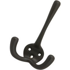 Utility Hook 3/4 inch Center to Center Oil Rubbed Bronze Utility Hook 3/4 inch Center to Center Oil Rubbed Bronze