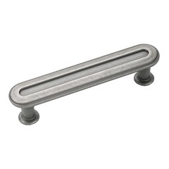 Porter 3 Inch Center to Center Weathered Nickel Cabinet Pull Porter 3 Inch Center to Center Weathered Nickel Cabinet Pull
