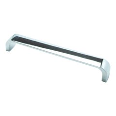 Euroline 6-5/16 Inch Center to Center Polished Chrome Cabinet Pull Euroline 6-5/16 Inch Center to Center Polished Chrome Cabinet Pull