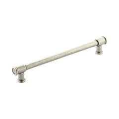 Steamworks Pull 8" C/C Distressed Pewter/Copper Steamworks Pull 8" C/C Distressed Pewter/Copper