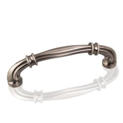 Lafayette 3-3/4 Inch Center to Center Bright Nickel Brushed with Dull Lacquer Cabinet Pull Lafayette 3-3/4 Inch Center to Center Bright Nickel Brushed with Dull Lacquer Cabinet Pull