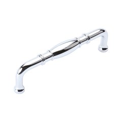 Williamsburg 3-3/4 Inch Center to Center Chrome Cabinet Pull Williamsburg 3-3/4 Inch Center to Center Chrome Cabinet Pull