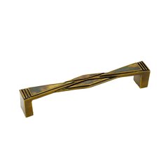 Crescendo 5-5/8 Inch Center to Center Tiger Penshell, Estate Dover Cabinet Pull Crescendo 5-5/8 Inch Center to Center Tiger Penshell, Estate Dover Cabinet Pull