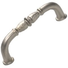 Meridian 3-3/4 Inch Center to Center Antique Nickel Cabinet Pull Meridian 3-3/4 Inch Center to Center Antique Nickel Cabinet Pull