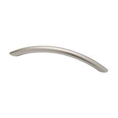 Carlton 5-1/16 Inch Center to Center Satin Nickel Cabinet Pull Carlton 5-1/16 Inch Center to Center Satin Nickel Cabinet Pull
