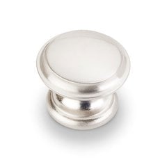 Cordova 1-3/8 Inch Diameter Satin Nickel Cabinet Knob Cordova 1-3/8 Inch Diameter Satin Nickel Cabinet Knob