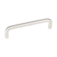 Torino 4 Inch Center to Center Satin Nickel Plated Steel Cabinet Pull Torino 4 Inch Center to Center Satin Nickel Plated Steel Cabinet Pull