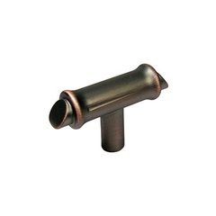 Serenity 5/8 Inch Diameter Antique Bronze With Copper Cabinet Knob Serenity 5/8 Inch Diameter Antique Bronze With Copper Cabinet Knob