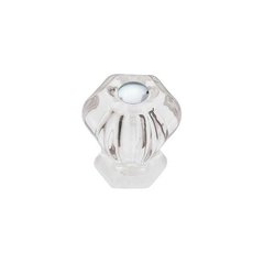 Design Facets 1-3/16 Inch Diameter Clear Cabinet Knob Design Facets 1-3/16 Inch Diameter Clear Cabinet Knob