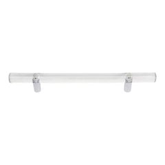 Optimism 5-1/16 Inch Center to Center Polished Chrome Cabinet Pull Optimism 5-1/16 Inch Center to Center Polished Chrome Cabinet Pull