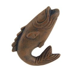 Fish 2-1/4 Inch Diameter Rust Cabinet Knob Fish 2-1/4 Inch Diameter Rust Cabinet Knob