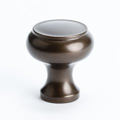 Forte 1-1/4 Inch Diameter Oil Rubbed Bronze Cabinet Knob Forte 1-1/4 Inch Diameter Oil Rubbed Bronze Cabinet Knob