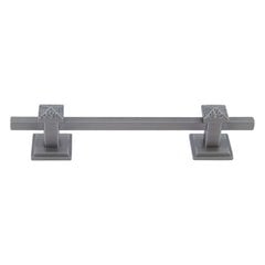 Craftsman 4 Inch Center to Center Pewter Cabinet Pull Craftsman 4 Inch Center to Center Pewter Cabinet Pull
