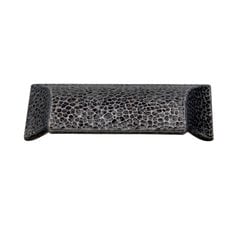 Mountain Lodge 3-3/4 Inch Center to Center Black Iron Cabinet Cup Pull Mountain Lodge 3-3/4 Inch Center to Center Black Iron Cabinet Cup Pull