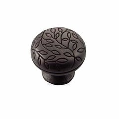 Vine 1-1/4 Inch Diameter Oil Rubbed Bronze Cabinet Knob Vine 1-1/4 Inch Diameter Oil Rubbed Bronze Cabinet Knob