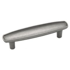 Porter 3 Inch Center to Center Weathered Nickel Cabinet Pull Porter 3 Inch Center to Center Weathered Nickel Cabinet Pull