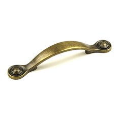 Baroque 3 Inch Center to Center Antique Bronze Cabinet Pull Baroque 3 Inch Center to Center Antique Bronze Cabinet Pull