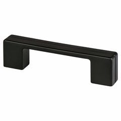 Skyline 15-9/16 Inch Center to Center Matte Black Cabinet Pull Skyline 15-9/16 Inch Center to Center Matte Black Cabinet Pull