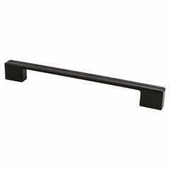 Skyline 8-13/16 Inch Center to Center Matte Black Cabinet Pull Skyline 8-13/16 Inch Center to Center Matte Black Cabinet Pull
