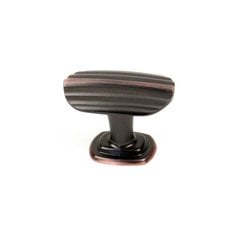 Isis 1-1/2 Inch Diameter Antique Bronze W/ Copper Cabinet Knob Isis 1-1/2 Inch Diameter Antique Bronze W/ Copper Cabinet Knob