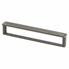 Oak Park 6-5/16 Inch Center to Center Vintage Nickel Cabinet Pull Oak Park 6-5/16 Inch Center to Center Vintage Nickel Cabinet Pull