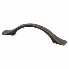 Echo 3-3/4 Inch Center to Center Venetian Bronze Cabinet Pull Echo 3-3/4 Inch Center to Center Venetian Bronze Cabinet Pull