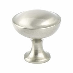 Echo 1-3/16 Inch Diameter Brushed Nickel Cabinet Knob Echo 1-3/16 Inch Diameter Brushed Nickel Cabinet Knob