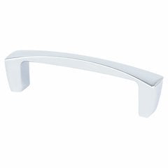 Aspire 3-3/4 Inch Center to Center Polished Chrome Cabinet Pull Aspire 3-3/4 Inch Center to Center Polished Chrome Cabinet Pull