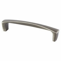 Aspire 5-1/16 Inch Center to Center Brushed Tin Cabinet Pull Aspire 5-1/16 Inch Center to Center Brushed Tin Cabinet Pull