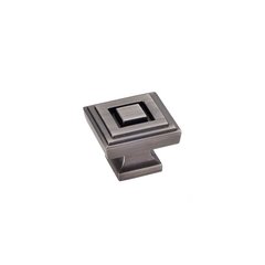 Delmar 1-1/4 Inch Diameter Brushed Pewter Cabinet Knob Delmar 1-1/4 Inch Diameter Brushed Pewter Cabinet Knob