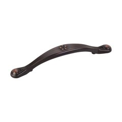 Luxe 3-3/4 Inch Center to Center Dark Brushed Antique Copper Cabinet Pull Luxe 3-3/4 Inch Center to Center Dark Brushed Antique Copper Cabinet Pull